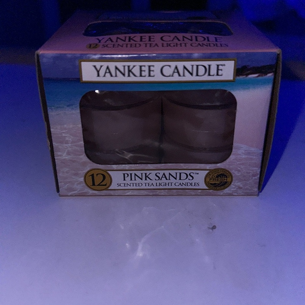 Yankee candles they smell like the ocean there are 12 in a pack